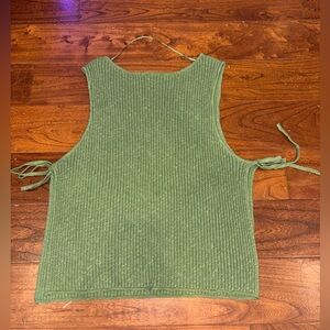 Free people Lizzie sweater top, green, Size M